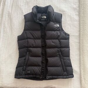 The North Face Women's Dark Gray Puffer Vest